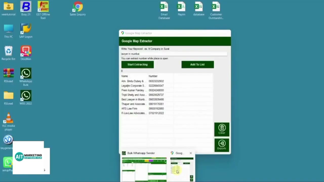 Just Dial Lead Extractor | Google Lead Extractor | WhatsApp Marketing, unlimited reseller keygen...