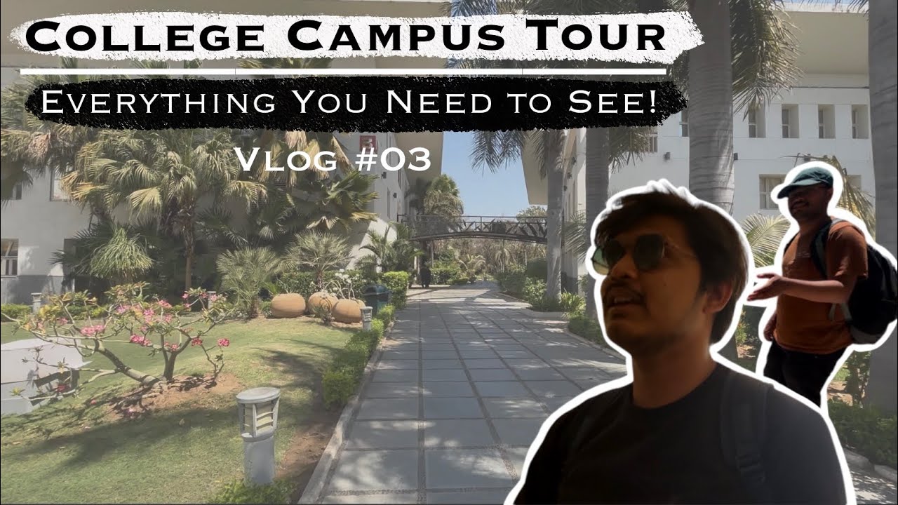 College Campus Tour— Everything You Need to See! | Part 2 | Vlog#03 | Unmapped |