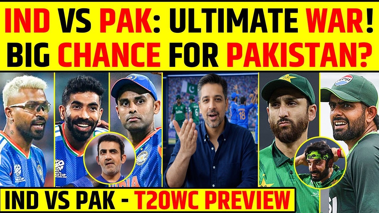 IND vs PAK ICC T20 2026 &ndash; Final Playing 11, Toss Update, Weather & Full Analysis | Match Prediction