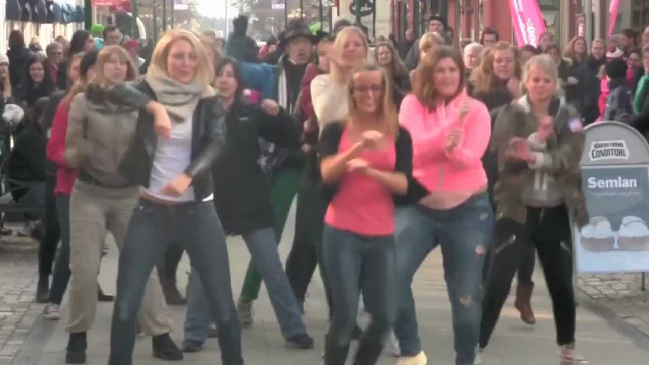 Flashmob i Lidköping