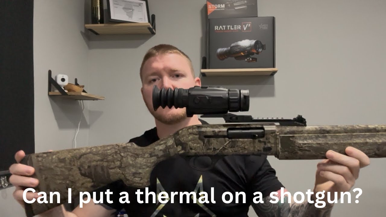 Can I put a thermal scope on a shotgun? #thermal #hunting #shotgun