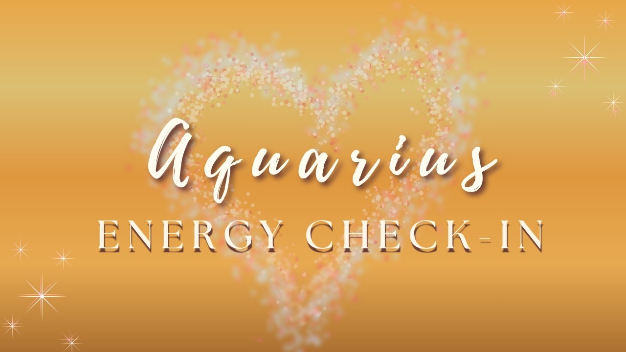 Aquarius ♒ | They&rsquo;ve Been In Love With You&hellip; And You Had No Idea | Energy Check-In