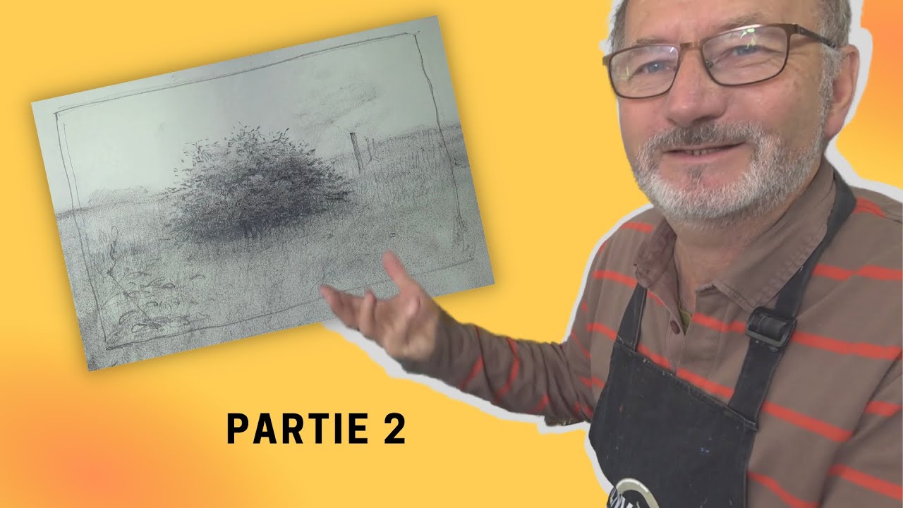 FAIRE UN CROQUIS : Technique mixte (Partie 2)