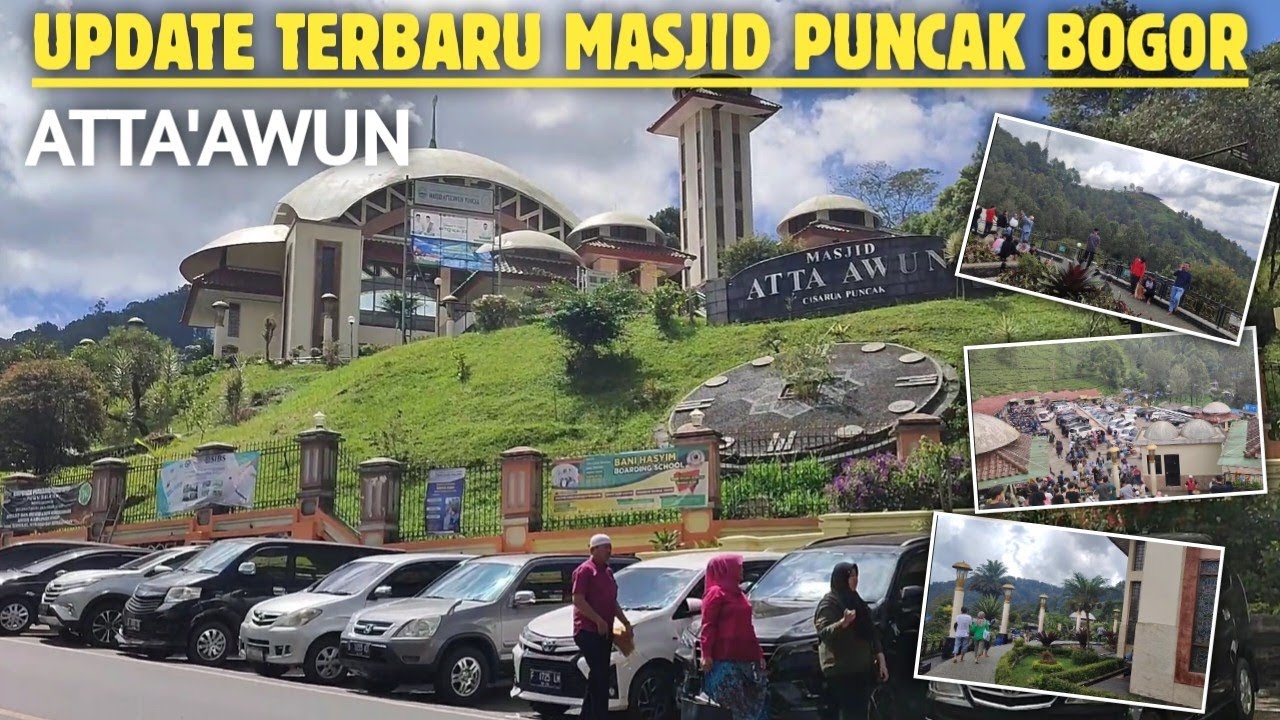 Lokasinya Strategis dan View keren ‼️Review singkat Masjid attaun puncak Bogor yang