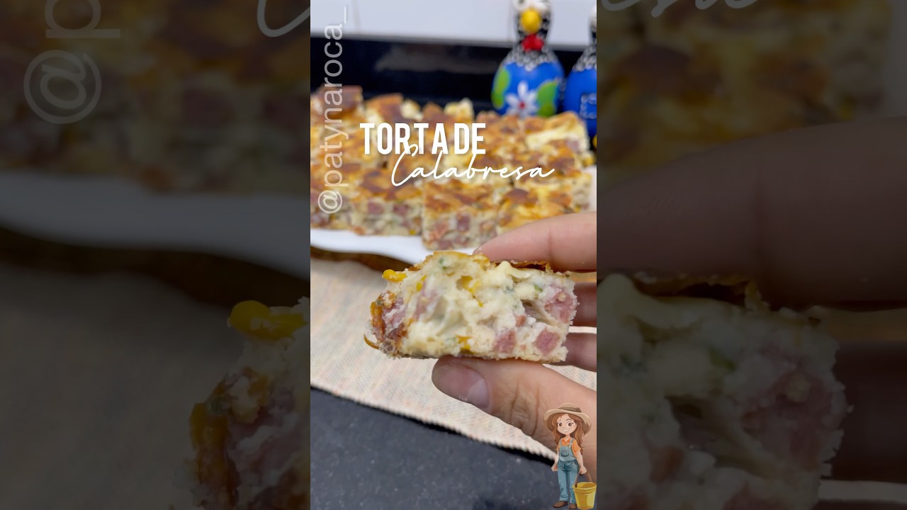 TORTA DE CALABRESA | CREMOSA | SUPER RECHEADA | R&Aacute;PIDA DE FAZER