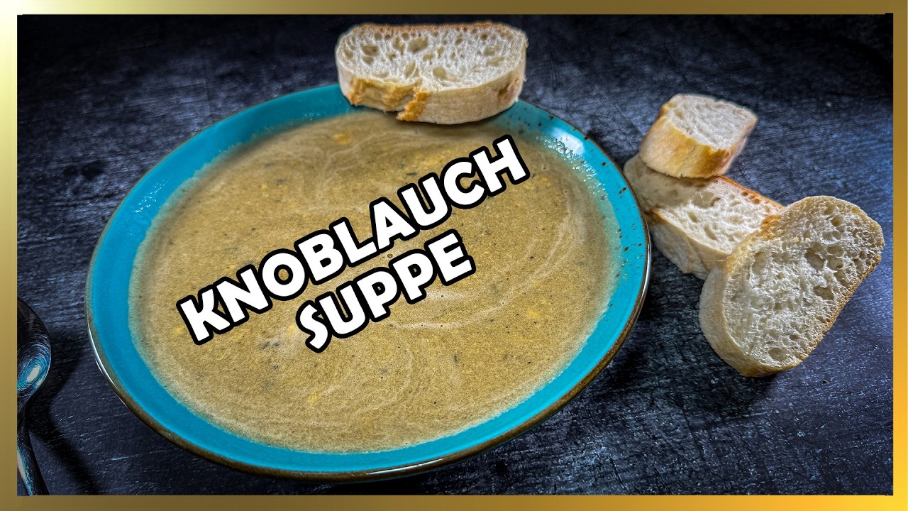 Niemand erwartet, wie genial diese Knoblauchsuppe aus dem Dutch Oven schmeckt!  @MGBBQ