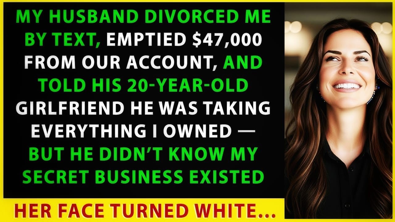 My Husband Divorced Me By Text Message And Emptied Our Joint Account; He Had No Idea What Hit Him