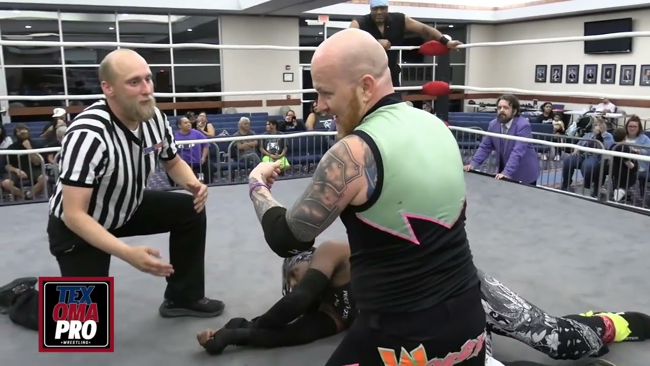 Floyd Maystorm And Montego Seeka W/Tony Snow VS Mr Wobble And Billie The Kidd. TEXOMA PRO 8/30/25