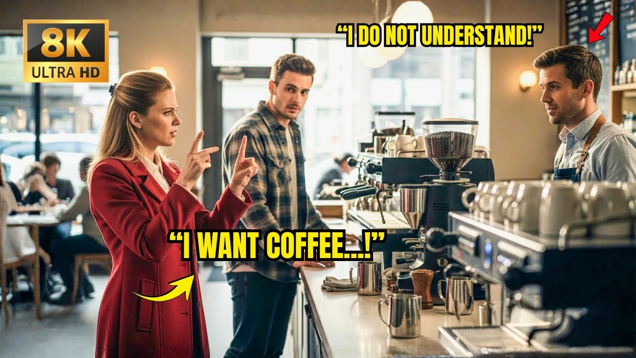 Deaf Woman Struggled to Order Coffee — Until a Single Dad Signed a Message That Lit Up Her Smile