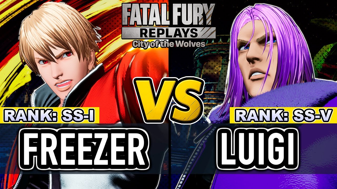 FF COTW ▰ FREEZER (Rock) vs LUIGI (Terry) ▰ Fatal Fury CotW High Level Gameplay