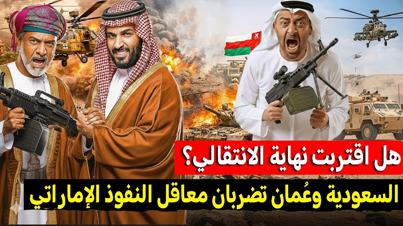 السعودية وعُمان يجهّزان قوة حاسمة في شرق اليمن… وارتباك وهروب داخل الانتقالي | المحقق العسكري