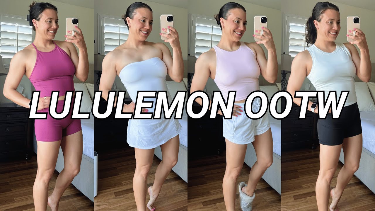 LULULEMON OUTFITS OF THE WEEK | casual & gym fits for spring!