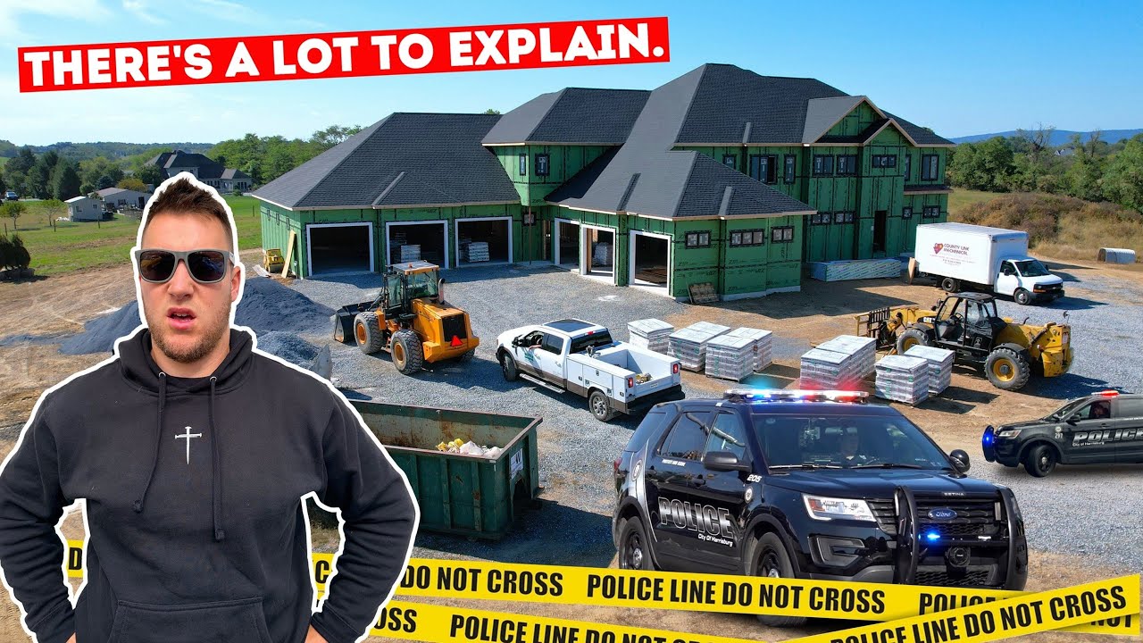 Почему мы закрываемся... Наше последнее обновление о строительстве дома мечты + ОГРОМНАЯ авария н...