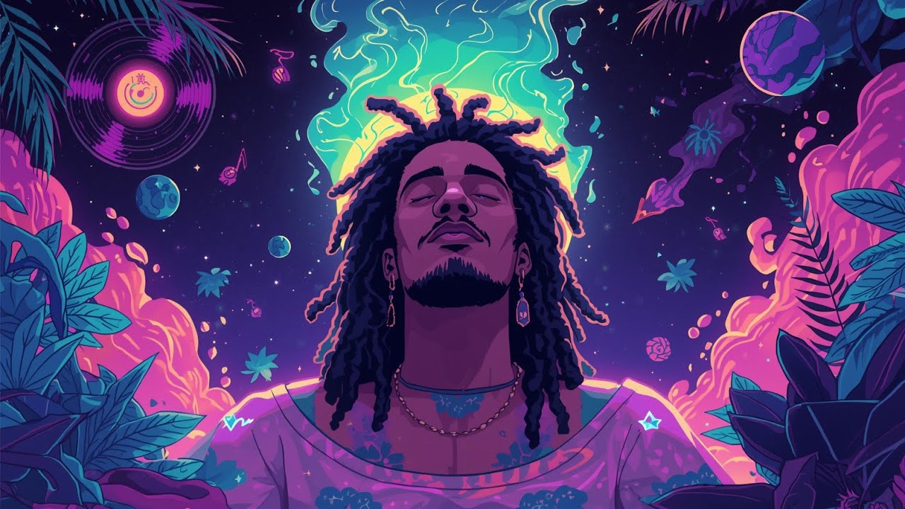 Chill Night Flow 🌌 Dub Reggae | Meditation Smoke Session