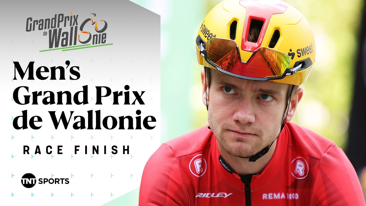 SUPER CLOSE FINISH! 😳 | Men's 2026 Grand Prix de Wallonie Final KM's | TNT Sports Cycling