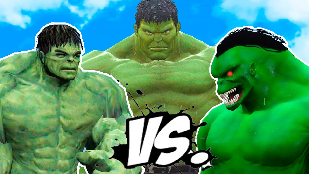 Hulk 2003 vs Hulk 2008 vs Hulk 2099 - Who is most Strongest Hulk?
