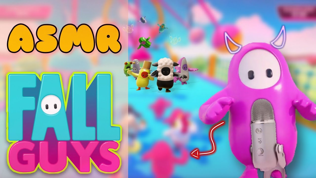 ASMR (FALL GUYS) - Primera Vez Jugando 💯🤩👀🧁