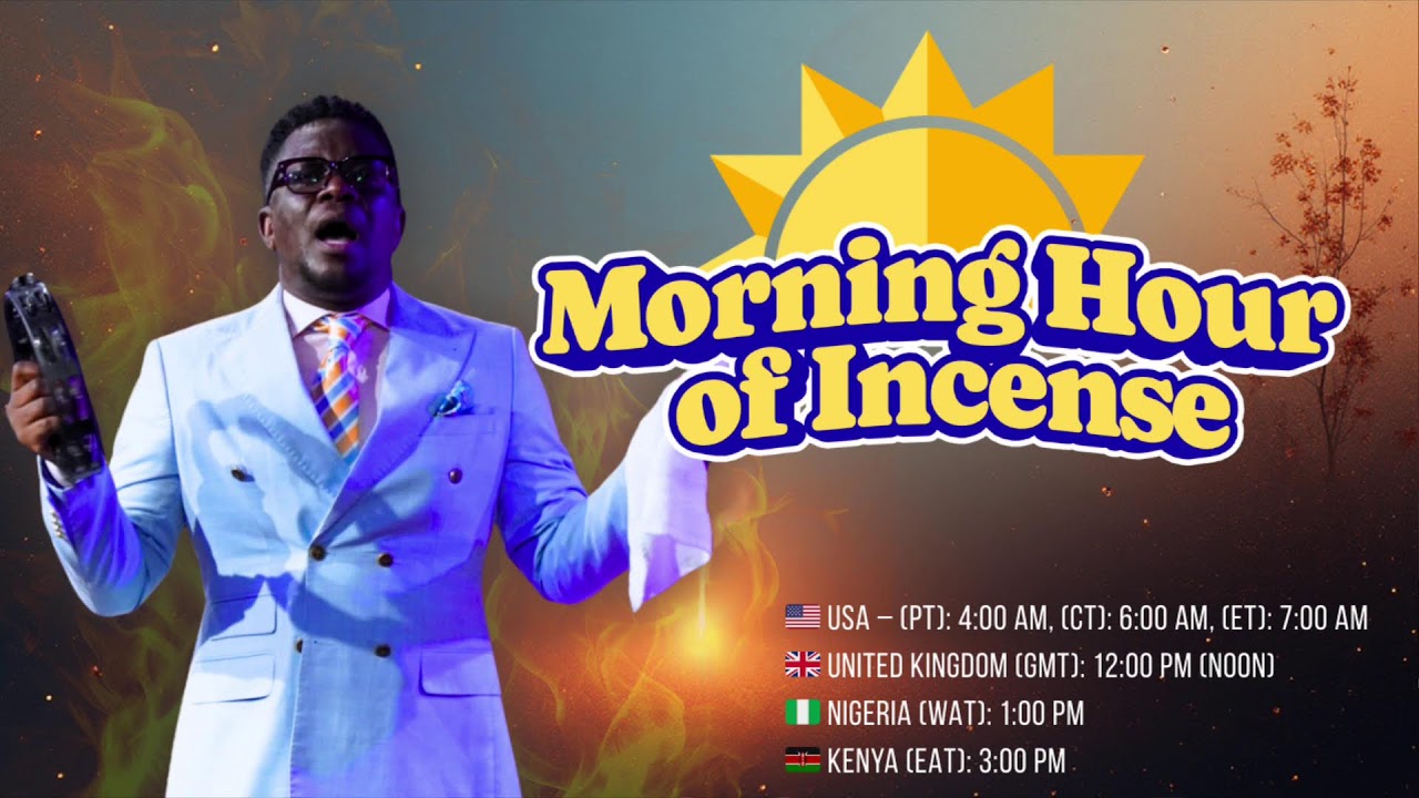 HOUR OF INCENSE ll THE GRACE OF GOD WILL NOT BE IN VAIN IN MY LIFE ll March 12th 2026