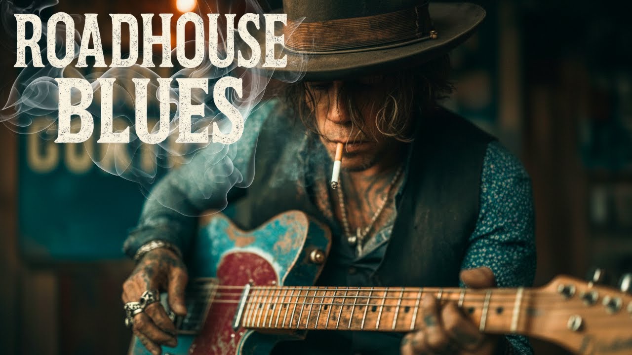 The BEST Roadhouse Blues | Dirty Low-Down Groove & Smoky Southern Heat 🎸🔥