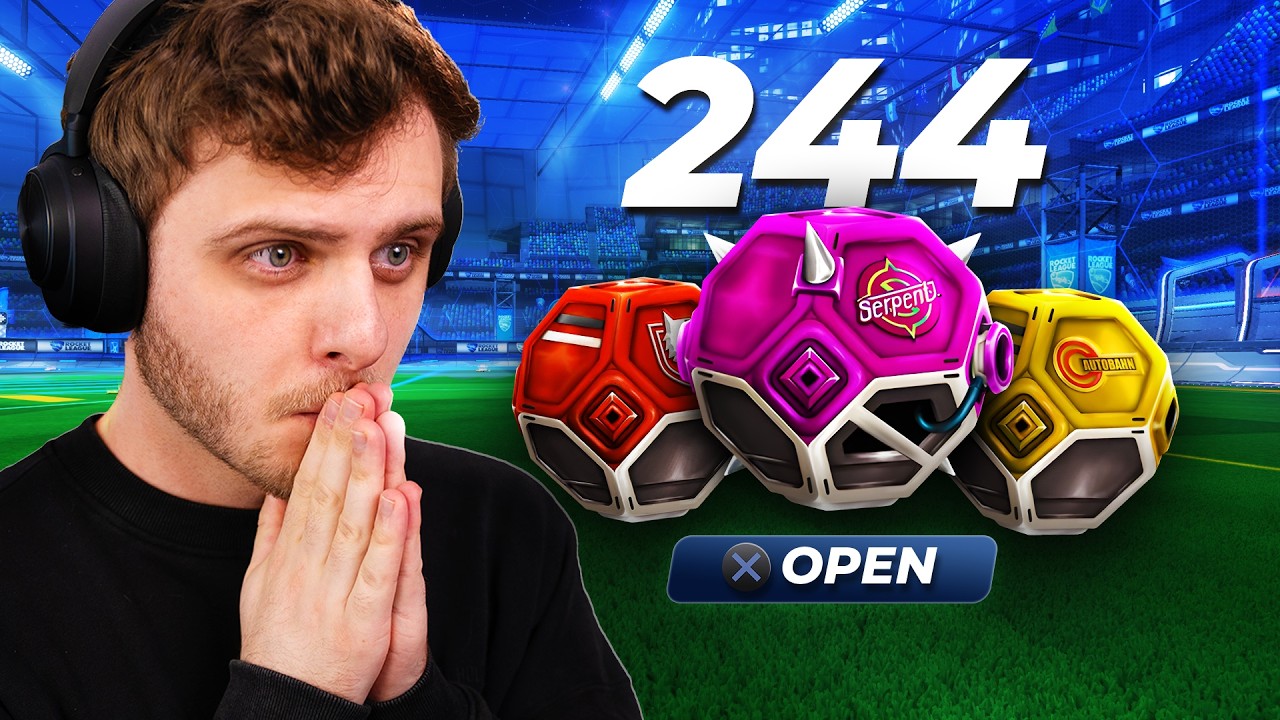 6 JAAR aan Rocket League Drops openen