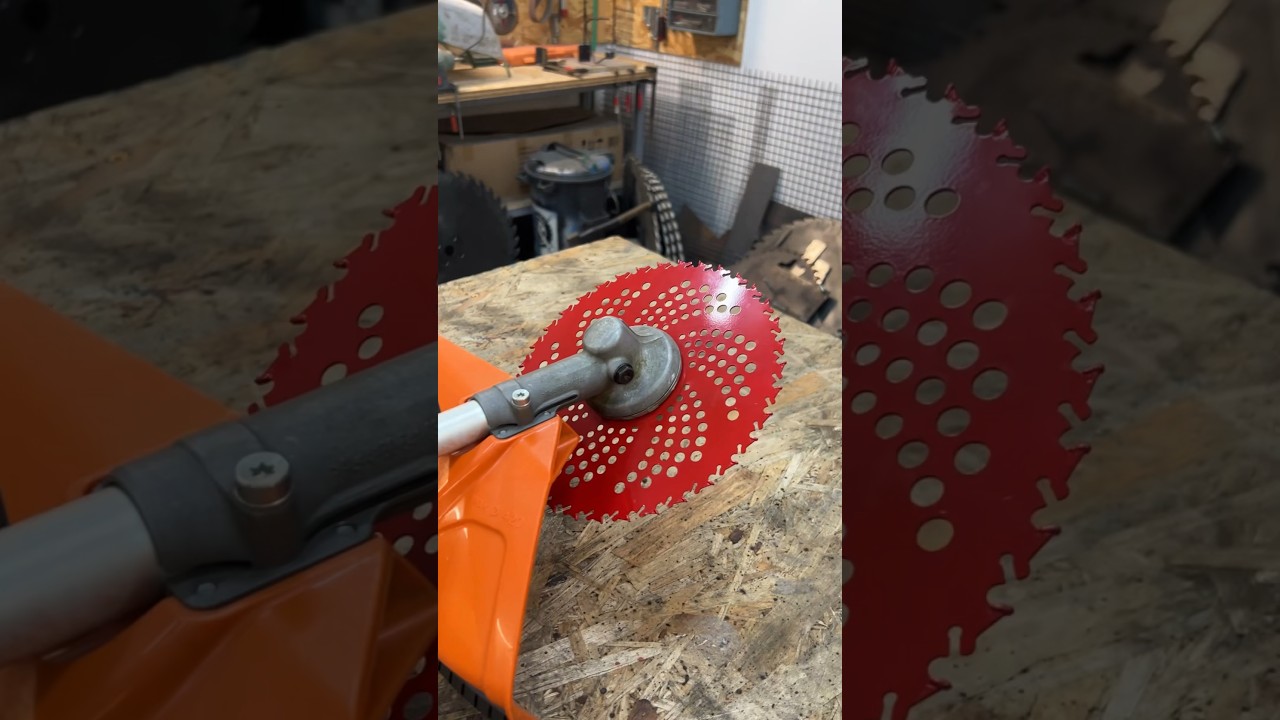 Circular Saw BLADE on Trimmer !? 