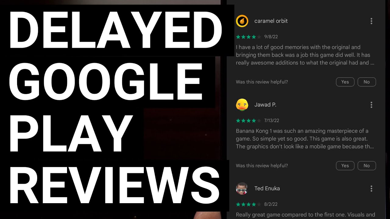 Google Play Store Now Delays Android App & Game Ratings and Reviews for 24 Hours