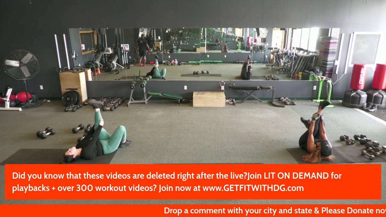Butts, Guts & Arms // FREE LIVE WORKOUT