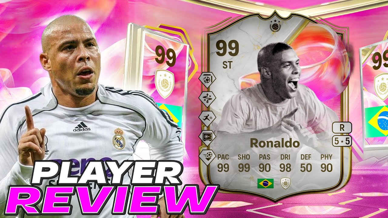 99 FUTTIES ICON RONALDO PLAYER REVIEW - EA FC 25 ULTIMATE TEAM
