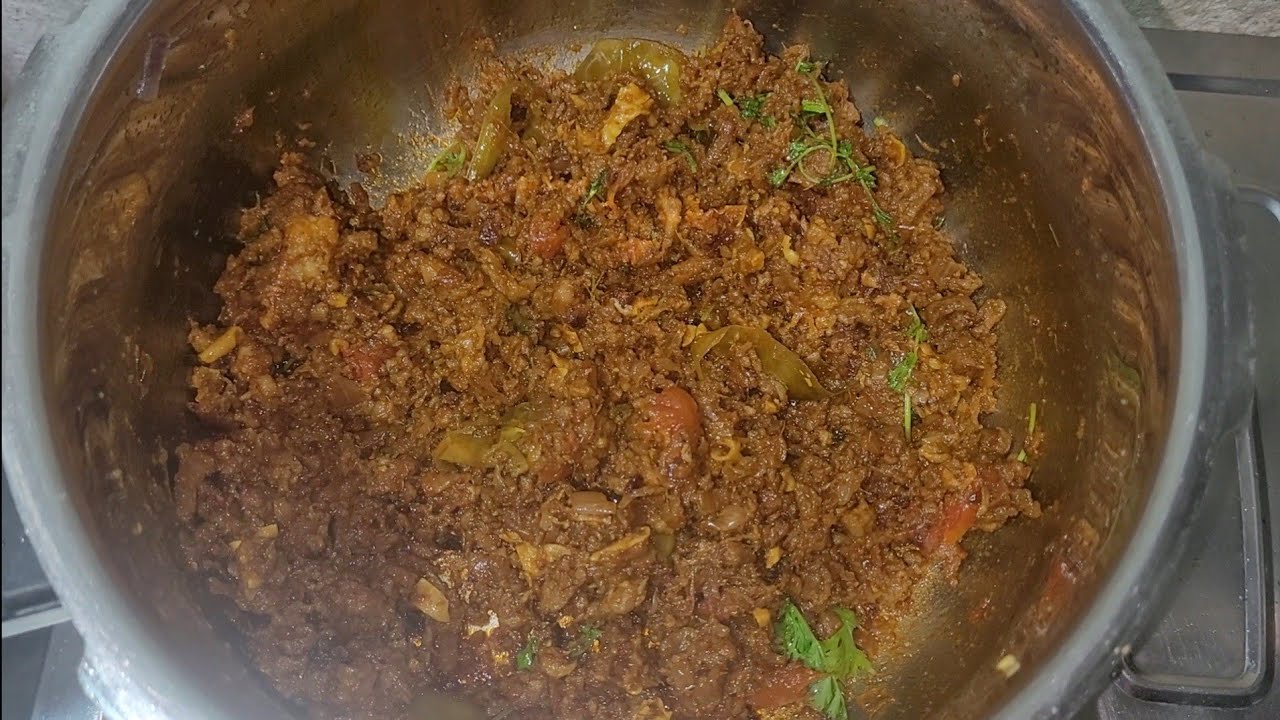పల్లెటూరు స్టైల్ మటన్ కీమా😋 || Home Style  Mutton Kheema recipe in telugu || Village Cooking || 