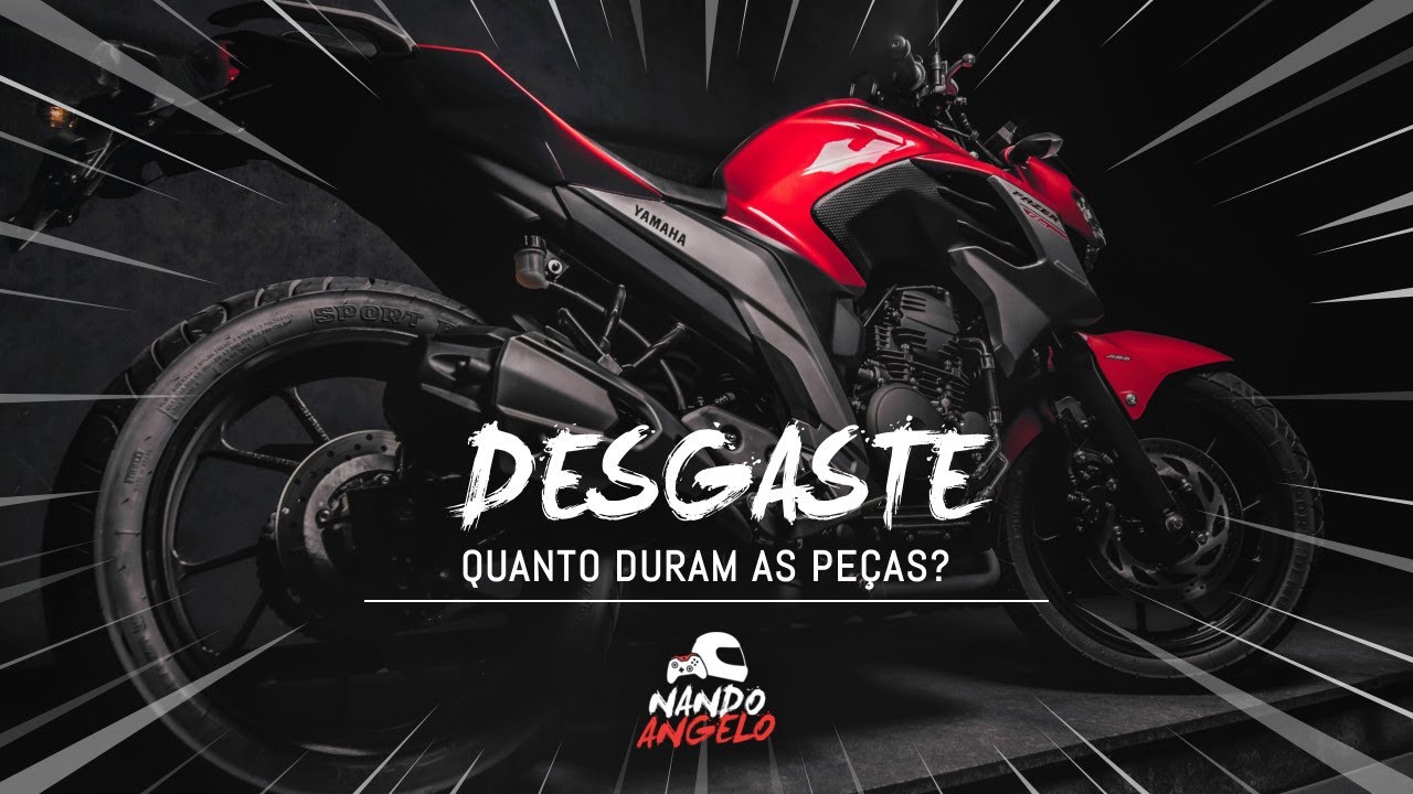 Fazer 250 (FZ 25) | Quanto duram e quanto custam as peças? 💸