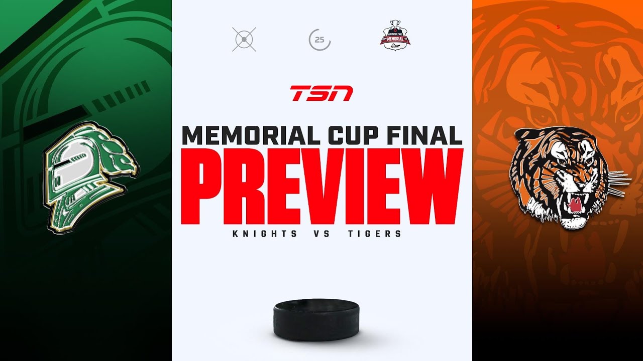 Knights and Tigers will go to battle Sunday for a chance to win a third Memorial Cup title