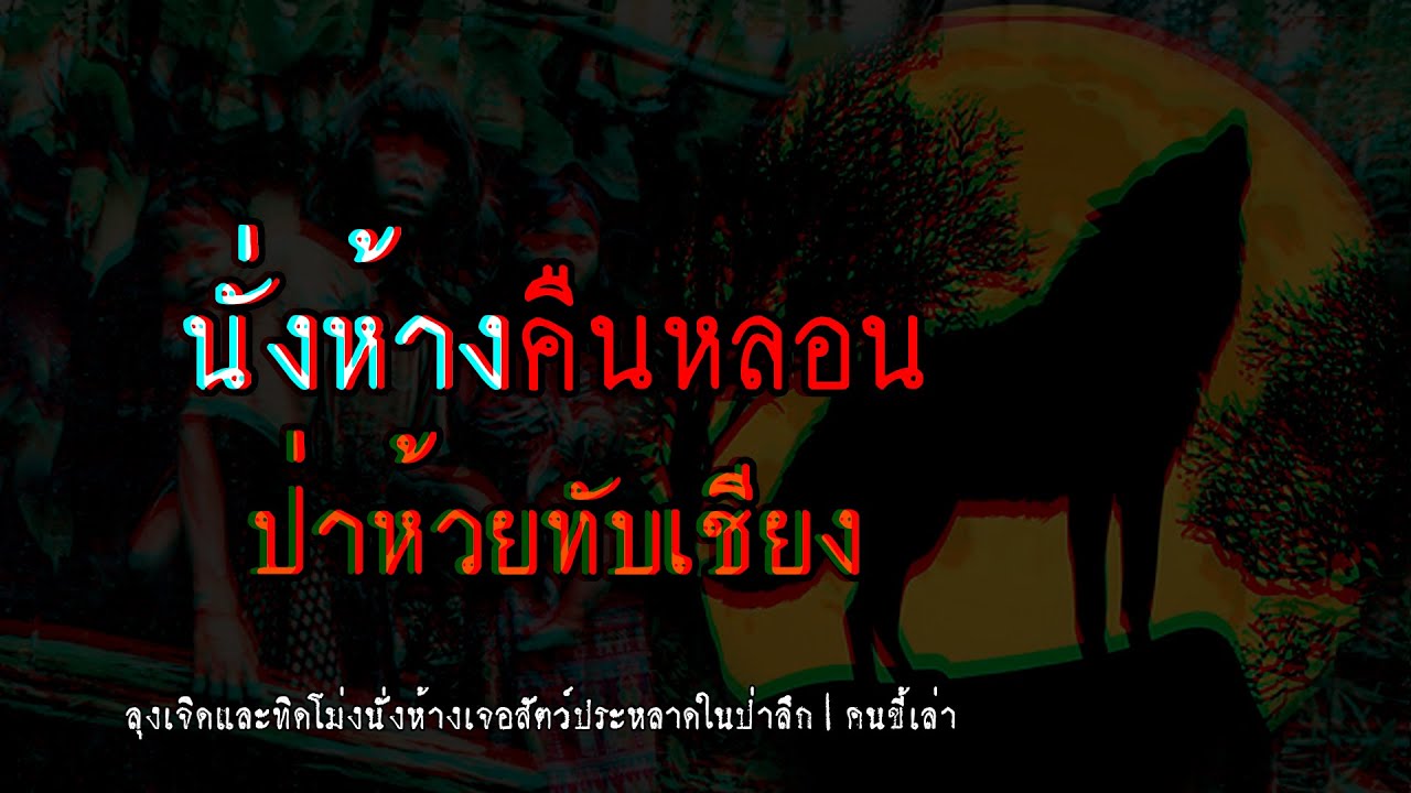 นั่งห้างคืนหลอน ป่าห้วยทับเชียง | คนขี้เล่า
