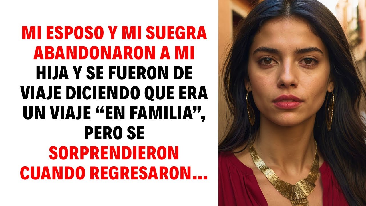 Mi esposo y mi suegra abandonaron a mi hija y se fueron de viaje diciendo que era un viaje...