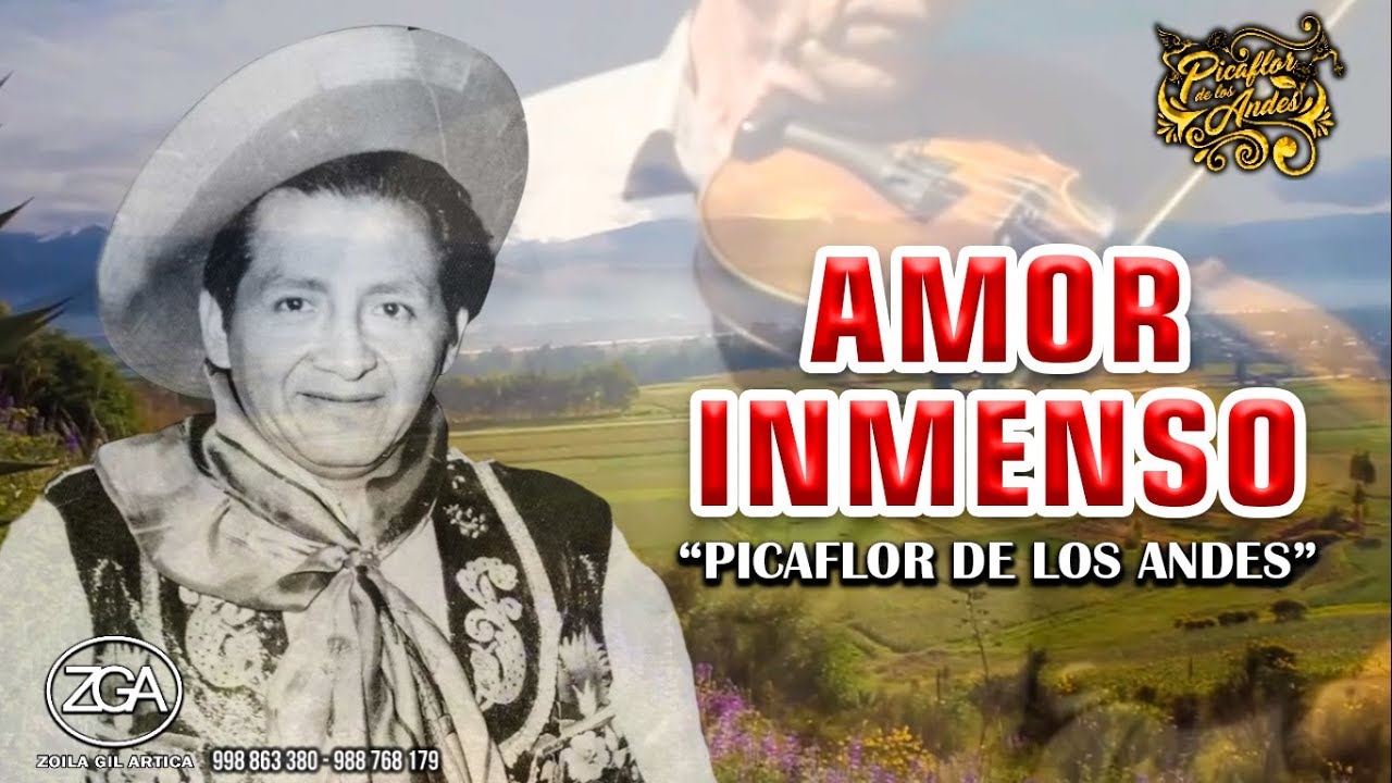 Picaflor de los Andes - AMOR INMENSO 💕💔🎷🎻🎵
