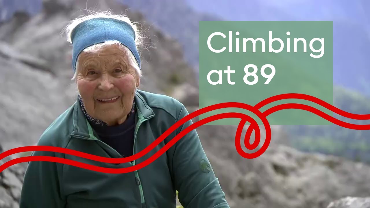 Die 89-j&auml;hrige Kletterin | Klettern in &Ouml;sterreich