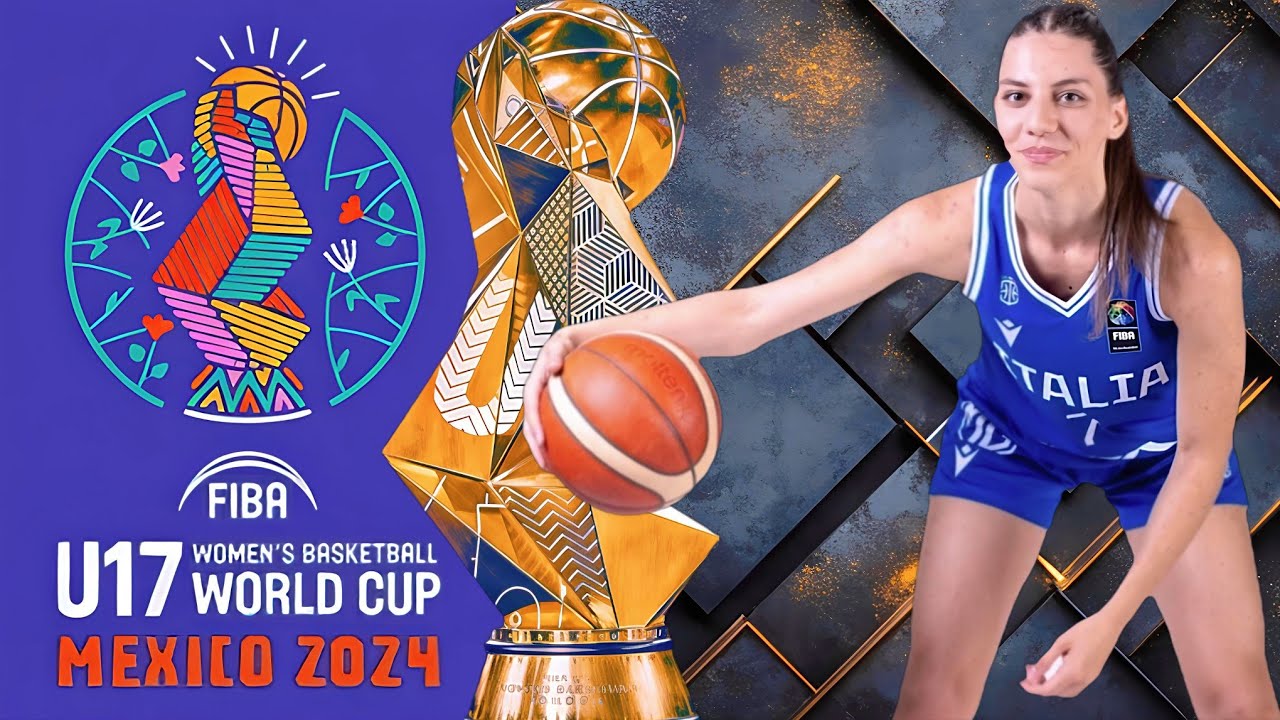 Olivia Ostoni World Cup MEXICO 2024 🎥 Highlights FIBA World Cup U17 🏀