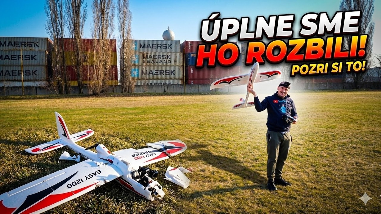 Náš prvý LET ! MODSTER Easy Trainer 1280