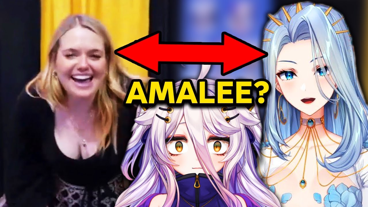 Henya finally meets IRL AmaLee on-stream..