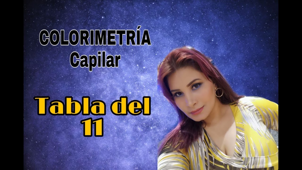 Colorimetria Capilar Analitica Tabla del 11 en el 2020