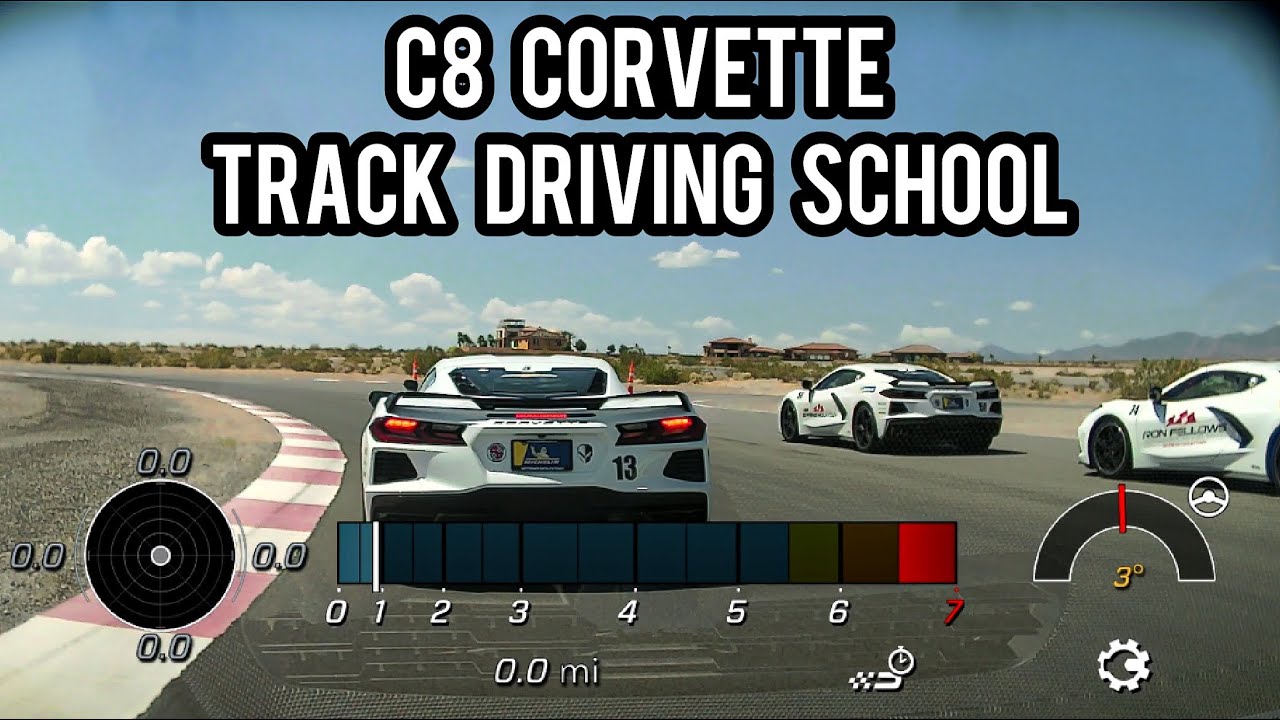 Школа спортивного вождения Рона Феллоуза по модели C8 Corvette
