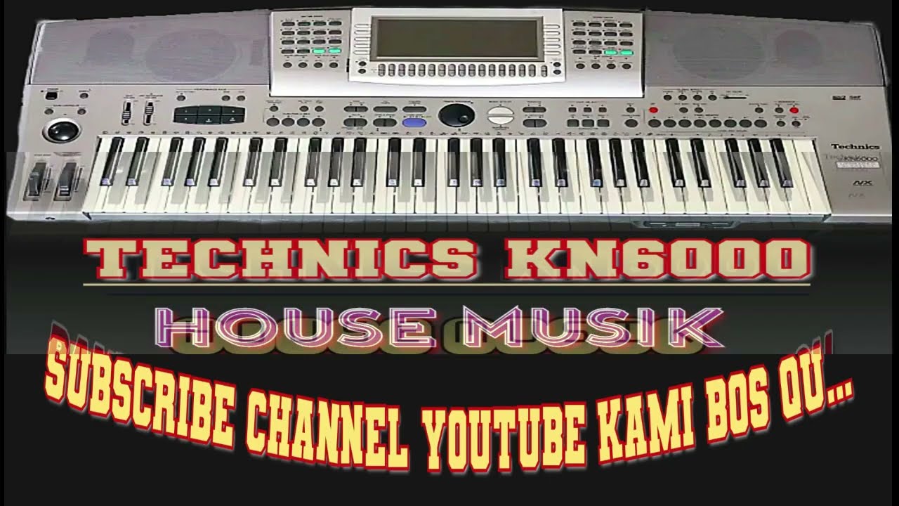 HOUSE MUSIK KEYBOARD TECHNICS KN6000