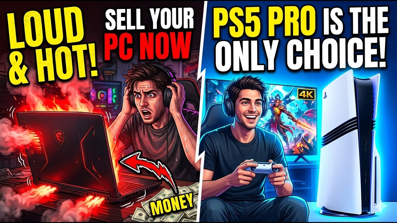 SELL YOUR PC NOW: Why the PS5 Pro Is the Only Choice!