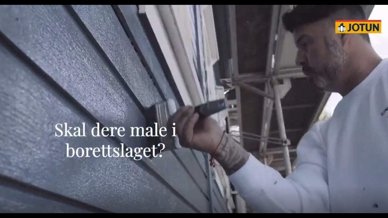 Skal dere male i borettslaget? Velg maling som varer lenge - velg maling fra Jotun