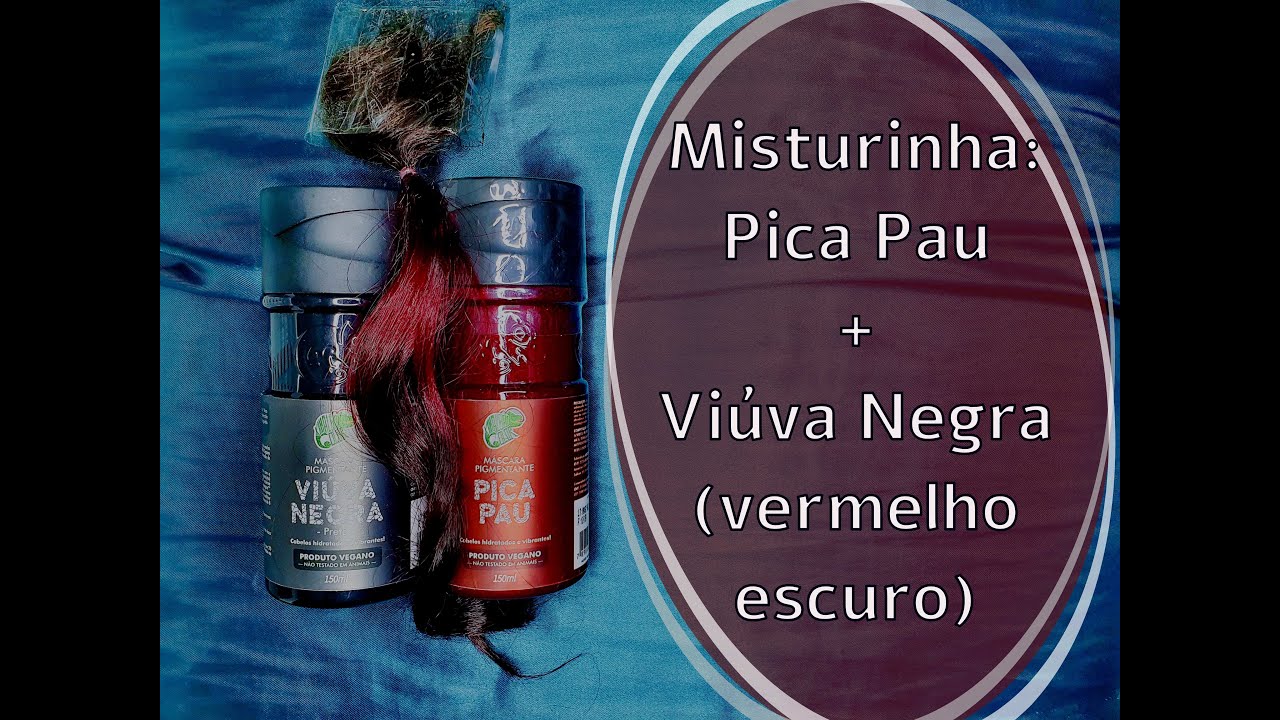 Misturinha #1 Pica Pau + Viúva Negra (vermelho escuro)
