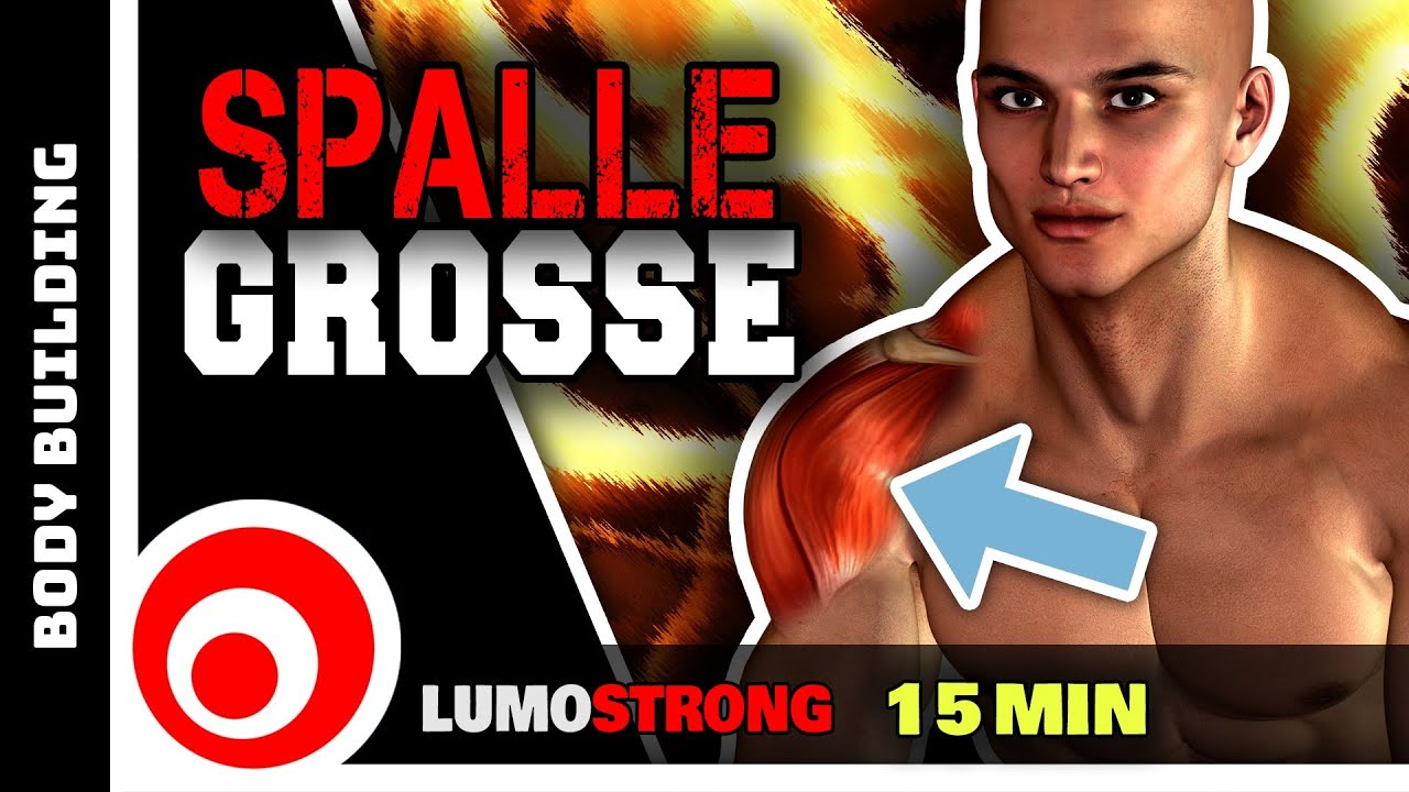 Esercizi Spalle A Casa Con Manubri - Allenamento Con Serie Giganti Per Spalle Larghe