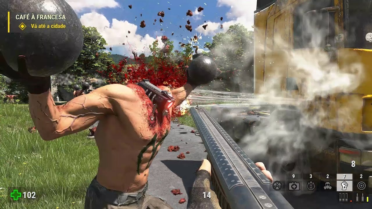 Jogando um pouco de: Serious Sam 4 (2020)