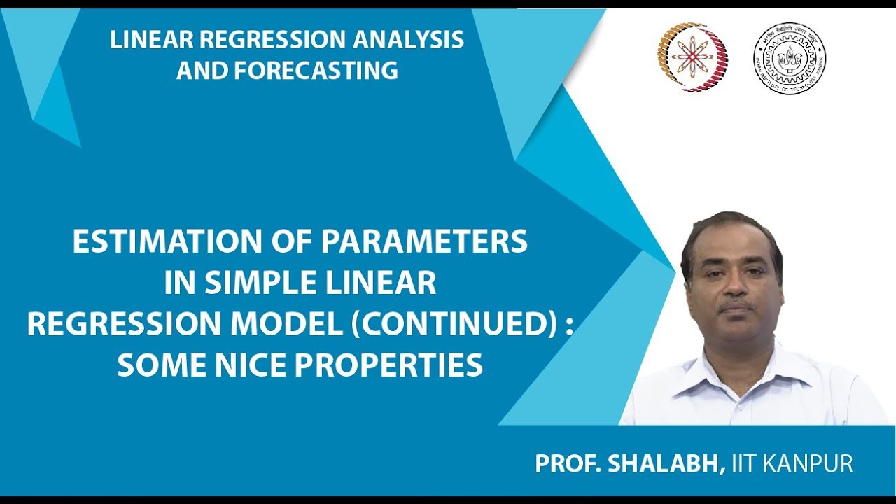 Estimation Of Parameters In Simple Linear Regression Model (continued) Some Nice Properties