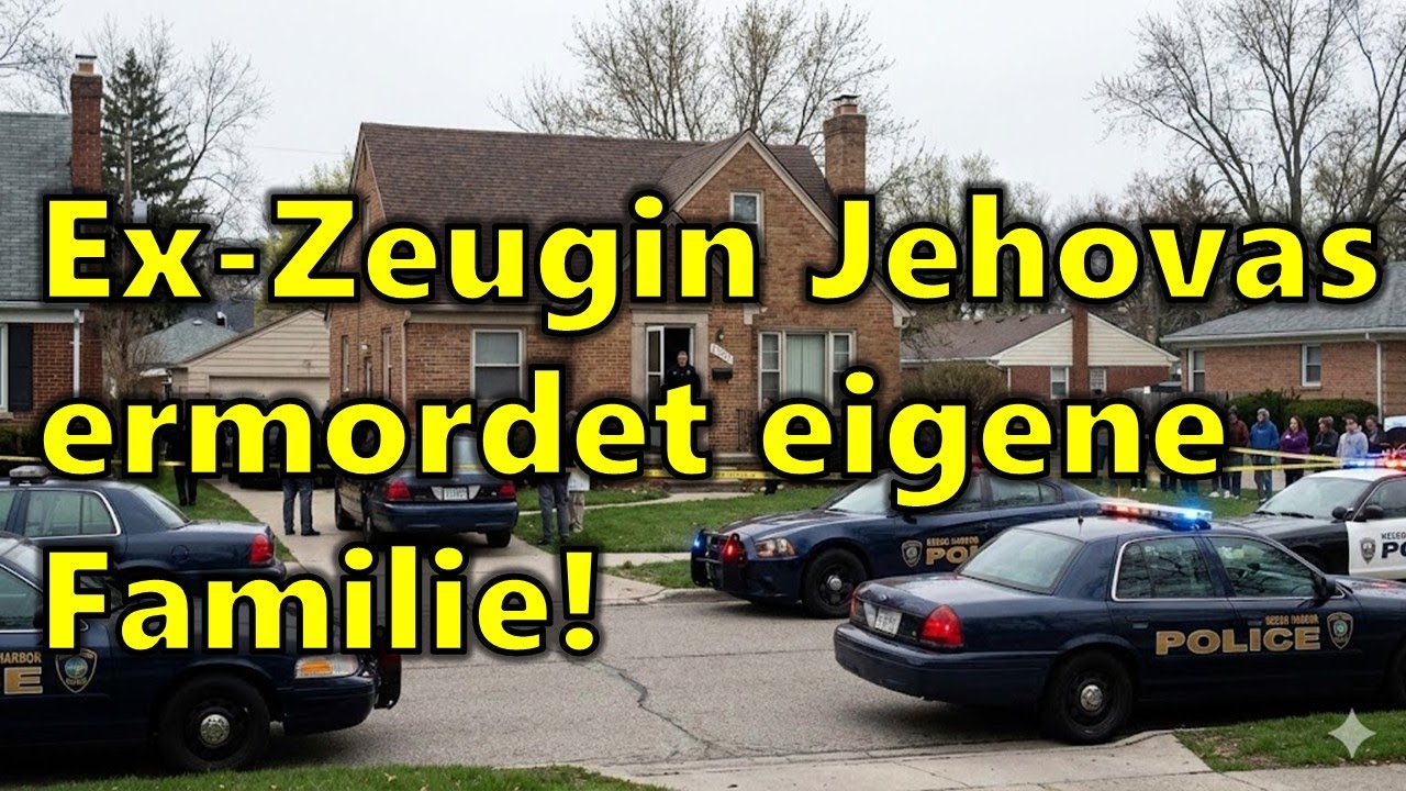 Ex-Zeugin Jehovas ermordet Mann und zwei Kinder - weil sie an die Lehren der Zeugen Jehovas glaubte!