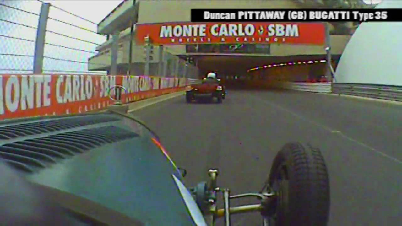 Monaco Historic Grand Prix  2010 Bugatti lap