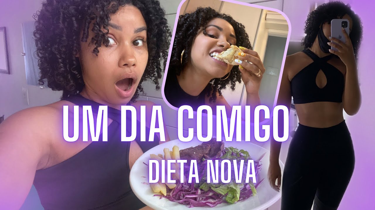 MINHA NOVA ROTINA - TREINO E ALIMENTAÇÃO contando macros